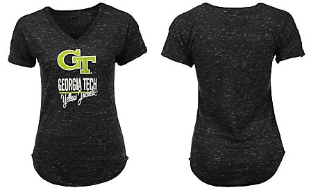 Women's Georgia Tech Yellow Jackets Confetti T-Shirt
